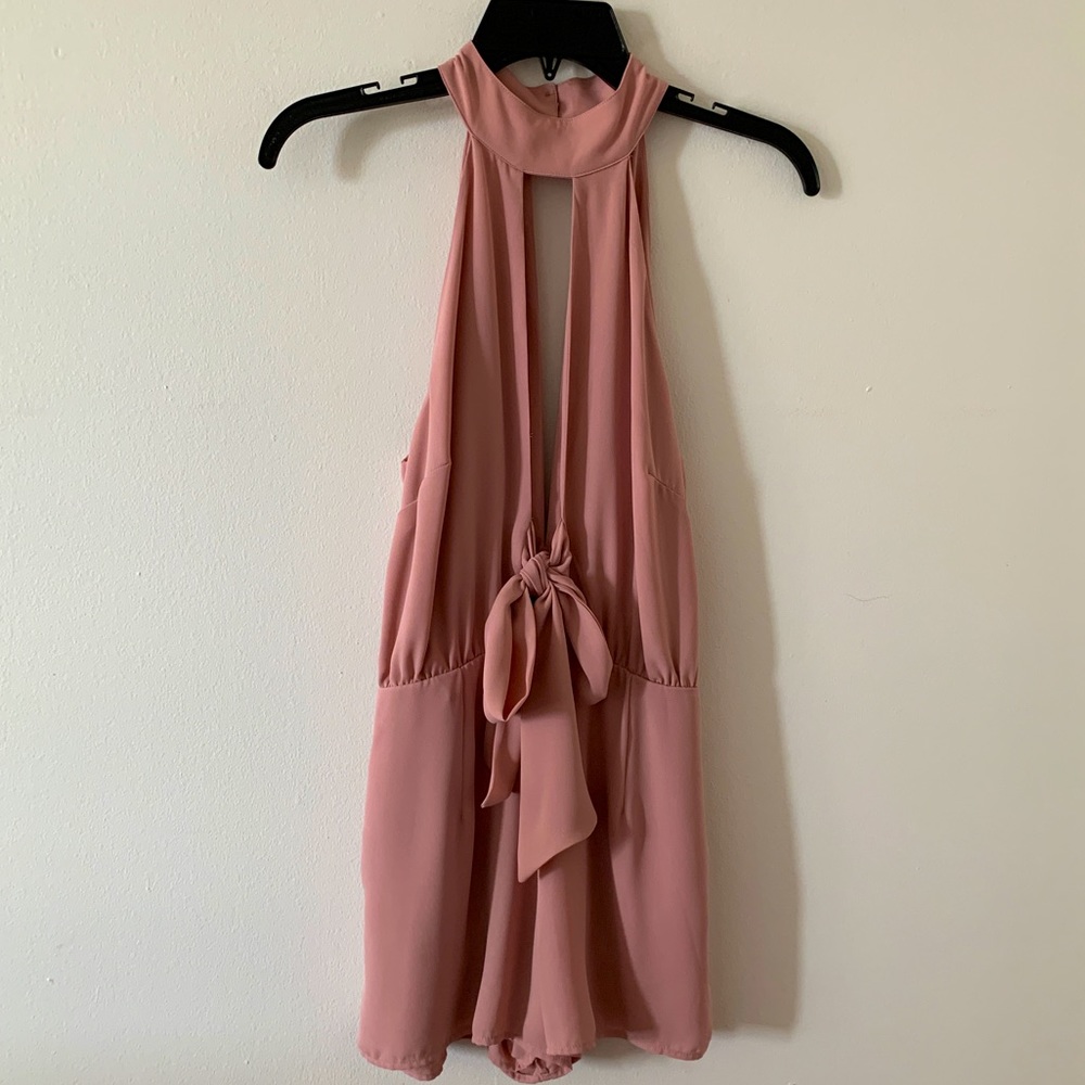 Willow & Clay light dusty pink romper